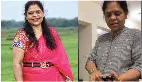 mother whose reaction to daughter s 35k gucci belt went viral now wears it with saree