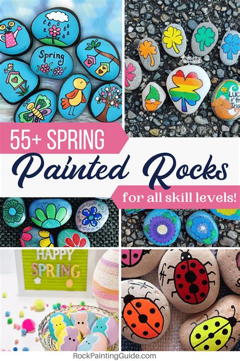 50 Easy Spring Crafts Painted Rock Ideas To Inspire You Painting