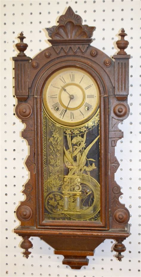 Antique Ansonia “kirkwood” Oak Kitchen Clock Price Guide