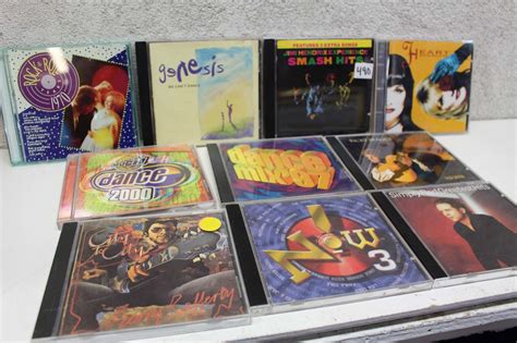 Lot Of Assorted Music Cds 10 Bodnarus Auctioneering