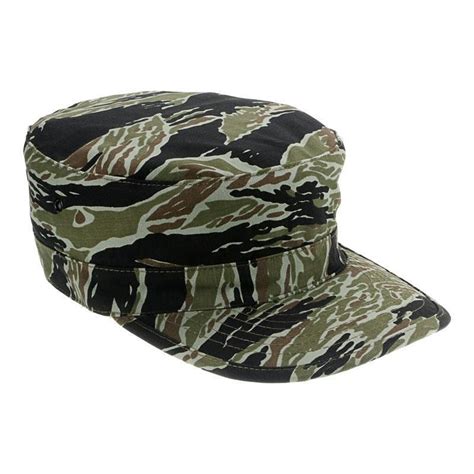 Camouflage Mens Military Hat Army Ranger Ripstop Patrol Fatigue Cap