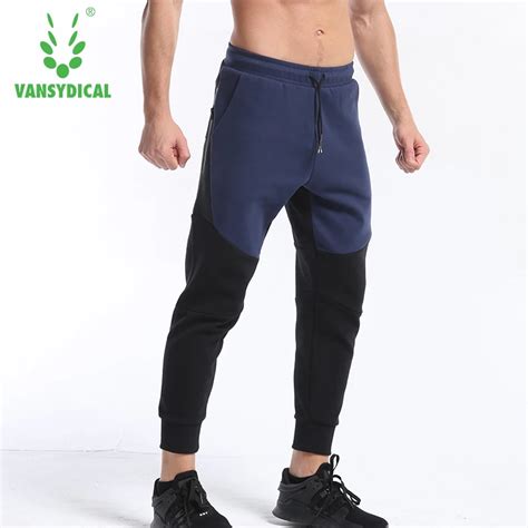 vansydical 2018 men running pants sportswear fitness legging sports football sweatpants gym
