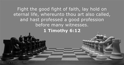 1 Timothy 612 Bible Verse Kjv