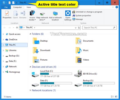 Display Full Path In File Explorer Title Bar In Windows 10