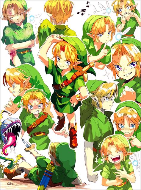 The Deku Baba One Is A Perfect Picture Of Link When A Deku Baba Attacks