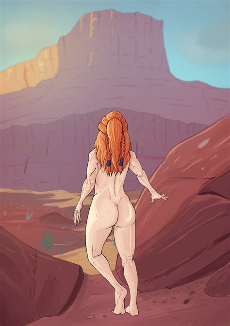 Aloy In The Canyon By Horngob Hentai Foundry