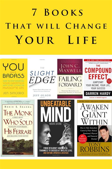 7 Books That Will Change Your Life Amy Silverman Fitness