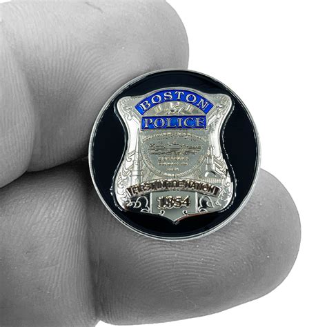 Kcb 001 I Boston Police Department Officer Bpd Lapel Pin Americas