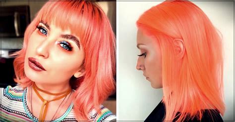 10 Good Reasons To Consider The ‘neon Peach Your Next Hair Tone