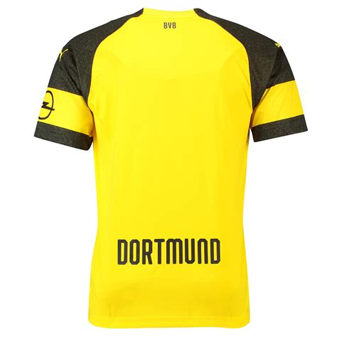 Choose the classic yellow home jersey or support die borussen on. Borussia Dortmund 2018-19 Puma Home Kit | 18/19 Kits ...