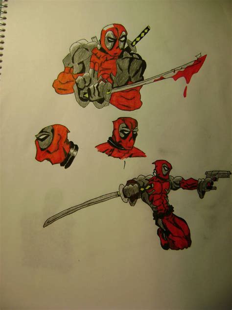 Deadpool Doodles By Mentosman On Deviantart