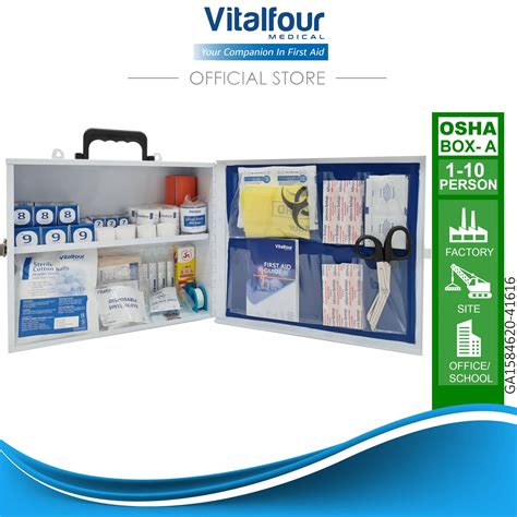 Malaysia Best Value Dosh Compliance Osha Workplace First Aid Kit Box A