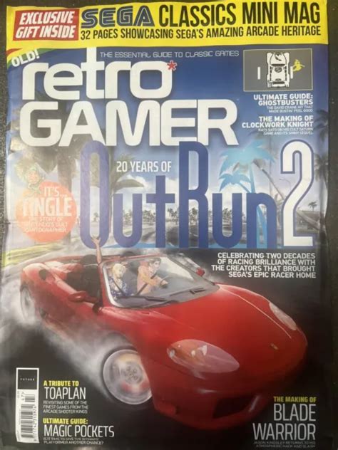 Retro Gamer Magazine 247 2023 20 Years Of Outrun2 And More Sega