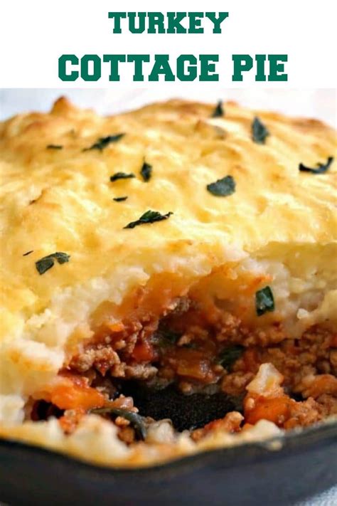Skillet Turkey Cottage Pie A Dish That Sums Up What Comfort Food Is