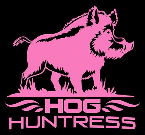 Gametrax Outdoors Hog Hunting Decalhog Huntresswomens Hunting