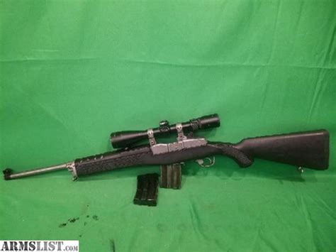 Armslist For Sale Ruger Model Mini 14 Ranch Stainless Semi