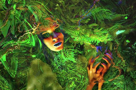 Forest Goddess 9 Digital Art By Lisa Yount Fine Art America
