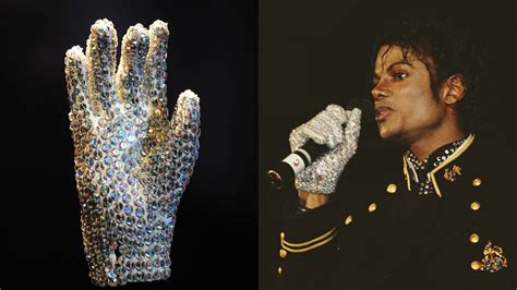 Michael Jacksons Iconic White Glove Is Sold At Auction For £85000