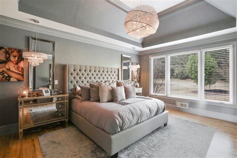 Glam Bedroom Design Photo By R Jones Designs Inc Wayfair