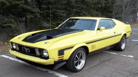 1973 Ford Mustang Mach 1 Fastback For Sale At Auction Mecum Auctions