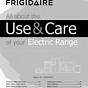 Frigidaire Fgds3065k B Range User Manual