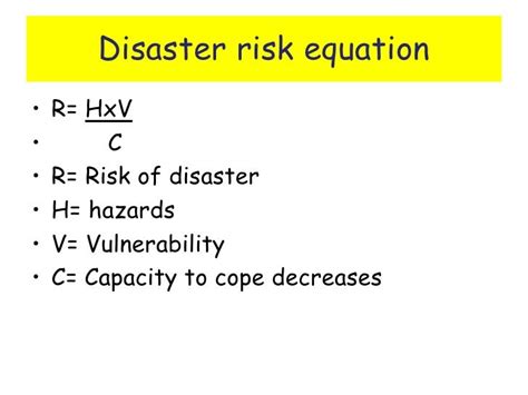 Pfalevelgeog Licensed For Non Commercial Use Only Hazards In A