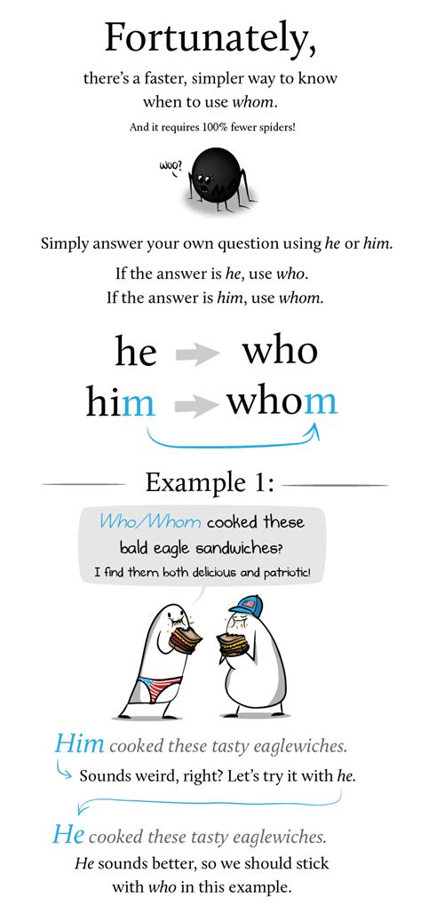 How And Why To Use Whom In A Sentence The Oatmeal