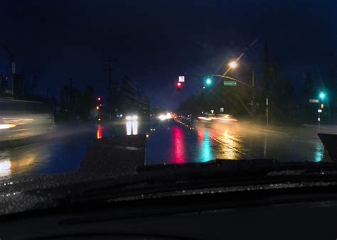 Free Images Light Traffic Night Rain Driving Evening Darkness