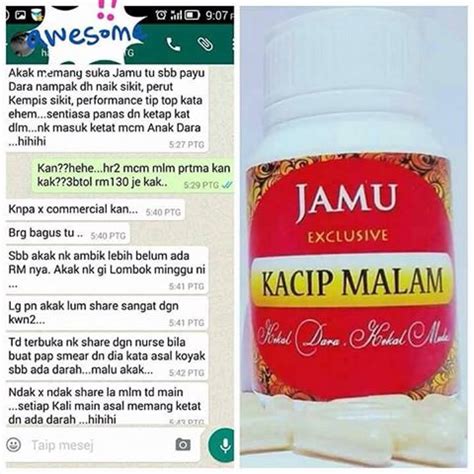 Supaya pada malam pengantin tidak mengecewakan. Shopping Murah Online: JAMU KACIP MALAM