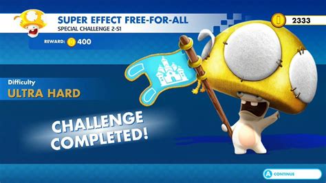 Mario Rabbids Kingdom Battle Special Challenge 2 S1 Super Effect