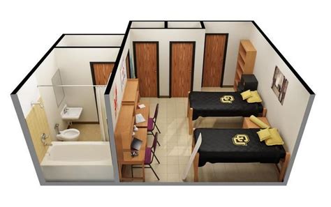 Example Of A Double Room With A Bath At Cuboulder Click The Image For