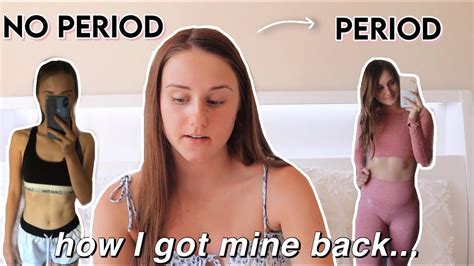 How I Got My Period Back After 3 Years Of Amenorrhea Weight Gain