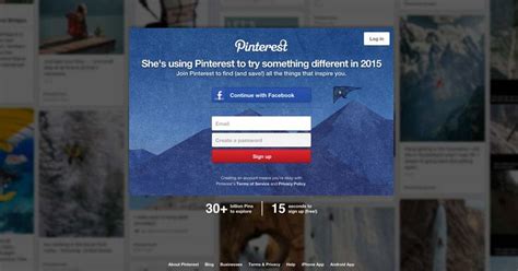 En effet, ce réseau social permet à tout inscrit si vous ne voulez pas créer un compte, il est possible de se connecter sur pinterest sans inscription. Historique Pinterest : à voir et savoir ! | Web-hobbies
