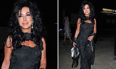 was it fancy dress nancy dell olio dons lace flared jumpsuit for night on the town celebrity