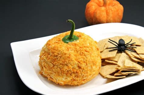 Halloween Cheese Ball Foody Schmoody Blog