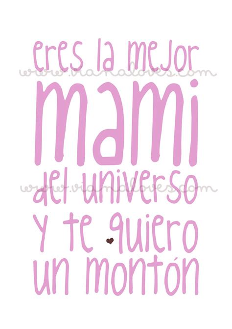 Para Mi Mamá Te Amo Mama Pensamientos Pinterest Frases