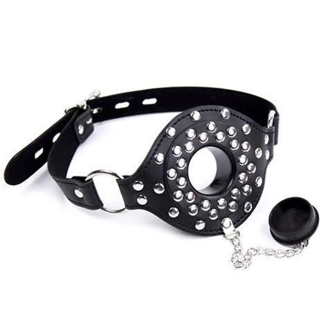 mouth balls erotic sexy toys o ring gag with nipple clip silicone open mouth gag slave bdsm