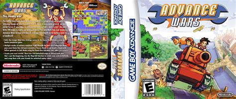 My Custom Boxart For The Advance Wars Series On The Gba Oc R