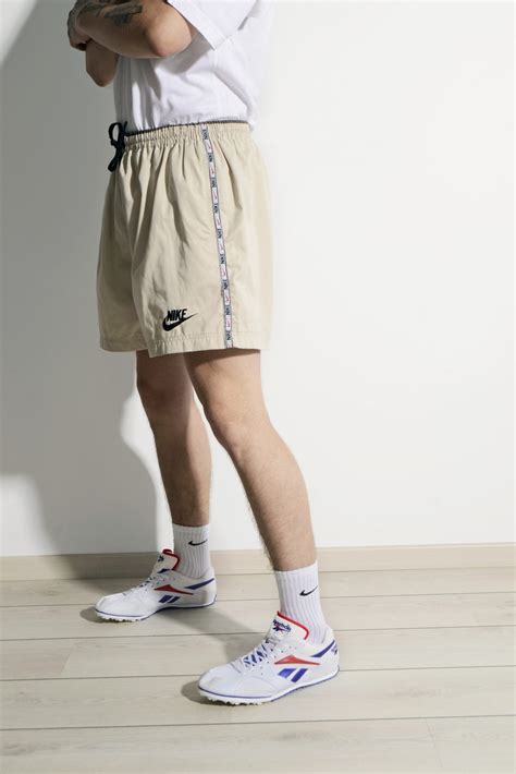 Nike Vintage Beige Shorts Hot Milk Vintage Clothing Online