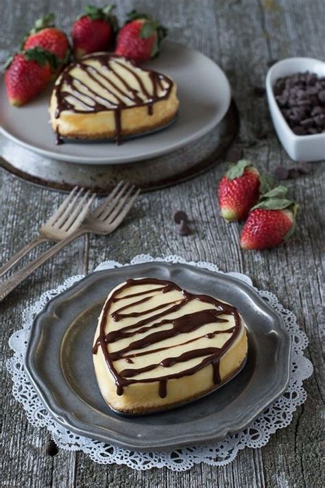 Heart Shaped Classic Cheesecake A Classic Cheesecake Recipe Perfect For Valentine’s Day