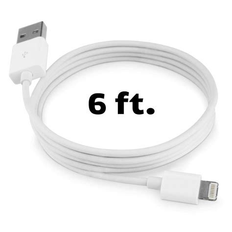 8 Pin To Usb Charger Power Cord Cable For Iphone 5 5c 5s 6 3ft