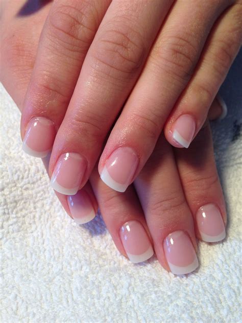 Pin By Kareen On Nails Gel Nails French French Tip Gel Nails Nail