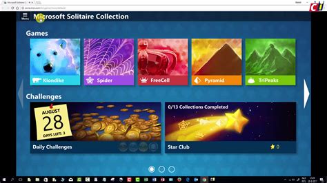 Microsoft Solitaire Collection Computer Idee