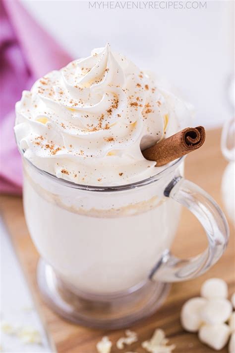 White Hot Chocolate Recipe My Heavenly Recipes
