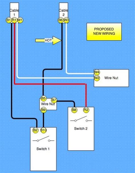 Wrg 9367 wiring diagram heater fan light combo. How To Wire A Bath Ceiling Fan Light Combo With 1 Switch | Taraba Home Review