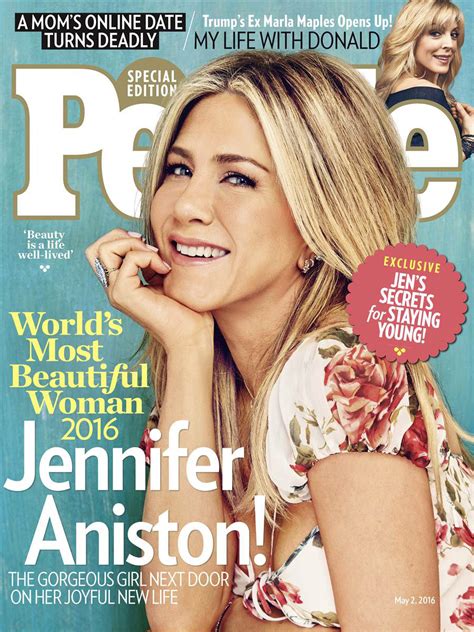 Jennifer Aniston Named People Magazines Worlds Most Beautiful Woman