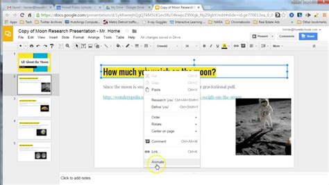 How to add an animated gif to a google slide. Animate Text in Google Slides - YouTube