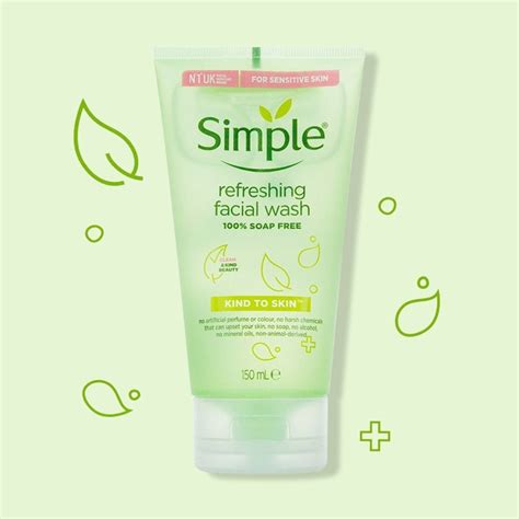 Simple Kind To Skin Refreshing Facial Wash Gel 150ml Eprice Online