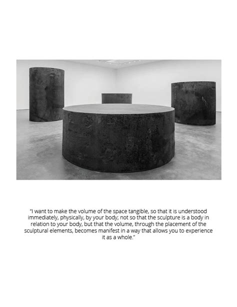 Richard Serra David Zwirner Gallery 1605 Collective