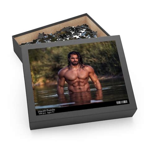 Sexy Male Jigsaw Puzzle For Adults Piece Great As A Etsy